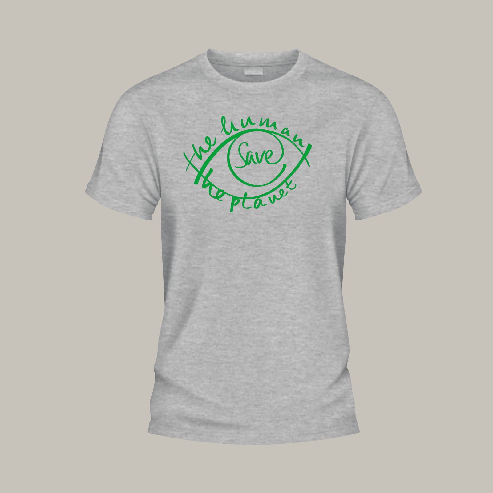 T-Shirt Save the planet (Unisex) – Bild 3