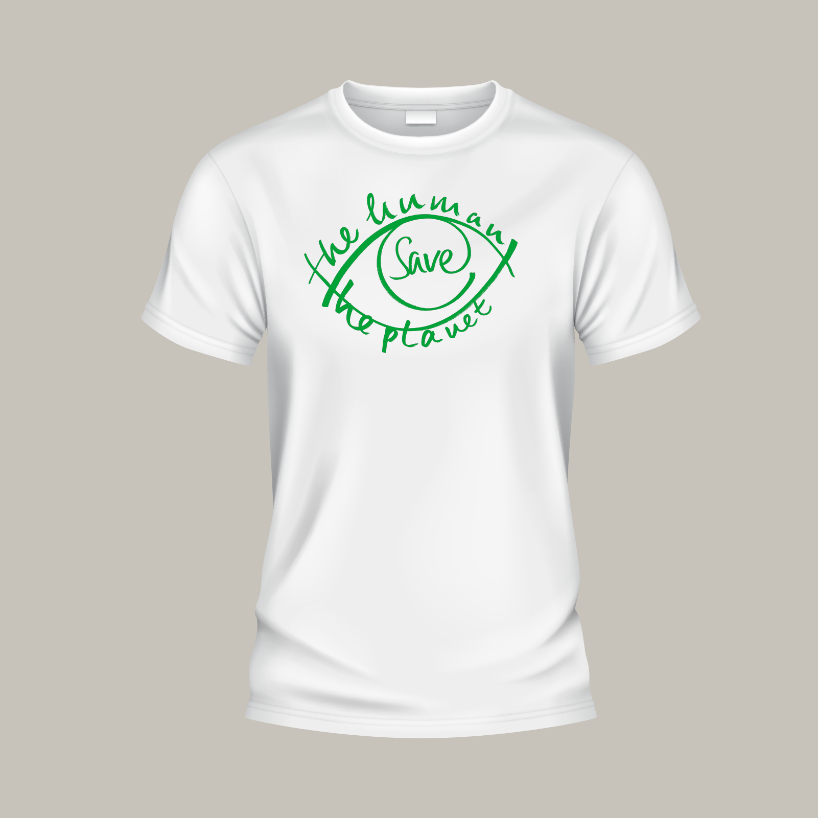 T-Shirt Save the planet (Unisex) – Bild 4
